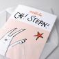Preview: Oh! Stern! - witzige Osterkarte mit transparentem Umschlag