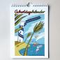Preview: illustrierter Geburtstagskalender für die Wand