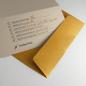 Preview: 10er Set graue Recycling-Weihnachtskarten mit goldenen Kuverts