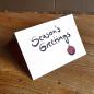 Preview: Season´s Greetings - Weihnachtskarte mit rotem Kuvert