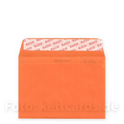 ein gutes neues Jahr wünscht - Neujahrsleporello mit orangem Kuvert