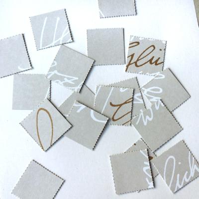 Herzlichen Glückwunsch, Glückwunschkarte zum Puzzeln mit goldenem Umschlag