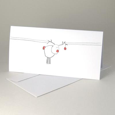 20er Set Weihnachtskarten mit Kuverts: He´s got the Power!