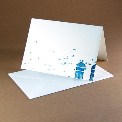 10er Set Weihnachtskarten mit hochwertigen Umschlägen: Münchener Frauenkirche