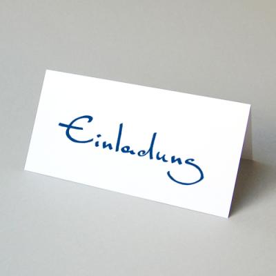Einladungskarte: Einladung