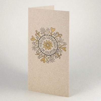 Recyclingkarte: Herzlichen Glückwunsch zum Geburtstag