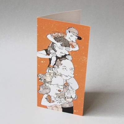 Glückwunschkarte: das dritte Kind