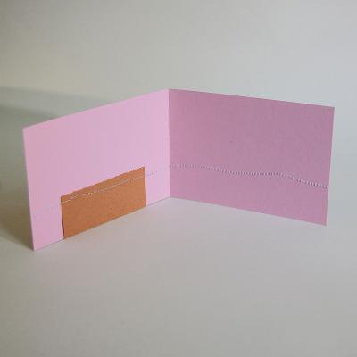 genähte Osterkarte: Osterhasen