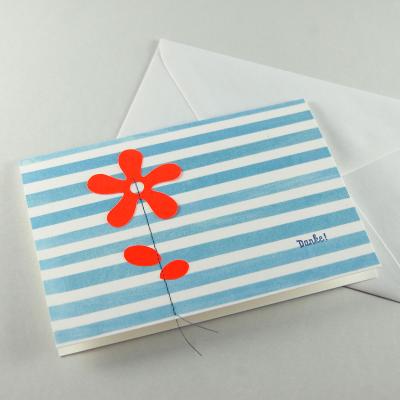 handgemachte Karte: Danke!