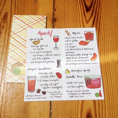 illustriertes Rezeptbüchlein: Cocktail-Favoriten mit und ohne Alkohol