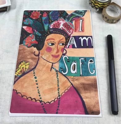 Miniposter / große Postkarten: Set mit 2 x 5 Drucken