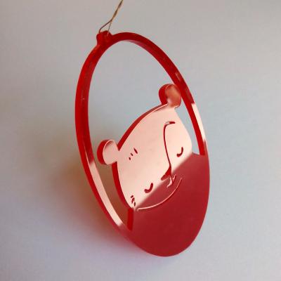 rotes Plexi-Tierchen: Bär