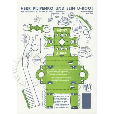 Modelling Sheet: Mr Pilipenko and his Submarine