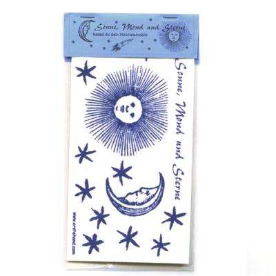 Filzmobile zum Basteln: Sonne, Mond und Sterne