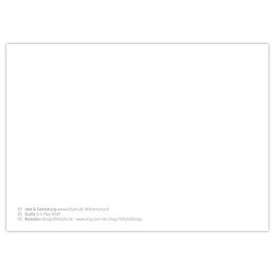 Postkarte: Wer Möhren will