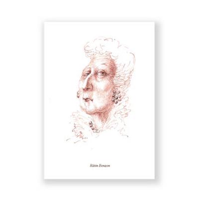 Postkarte: Rätin Benzon  (E.T.A. Hoffmann)