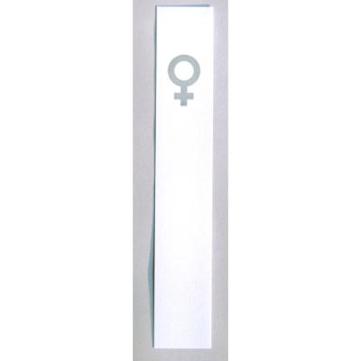 silberne Tischdeko für Frauen (Venussymbol)