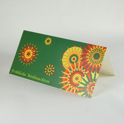 Weihnachtskarte: Fröhliche Weihnachten