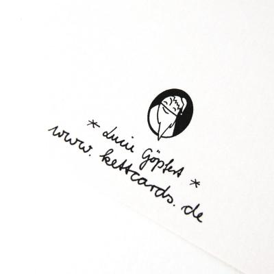 Weihnachtskarte zum Basteln: style your Santa