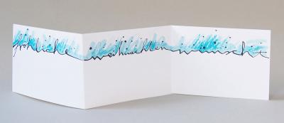 Weihnachtsleporello: fröhliche weihnachten wünscht