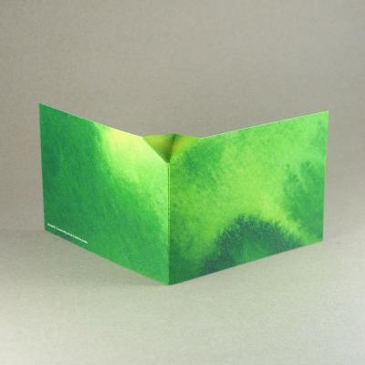 Recycling-Weihnachtskarte: PopUp-Weihnachtsbäumchen