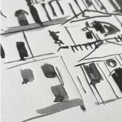 10er Set schlichte Grußkarten mit Umschlag: Berliner Dom