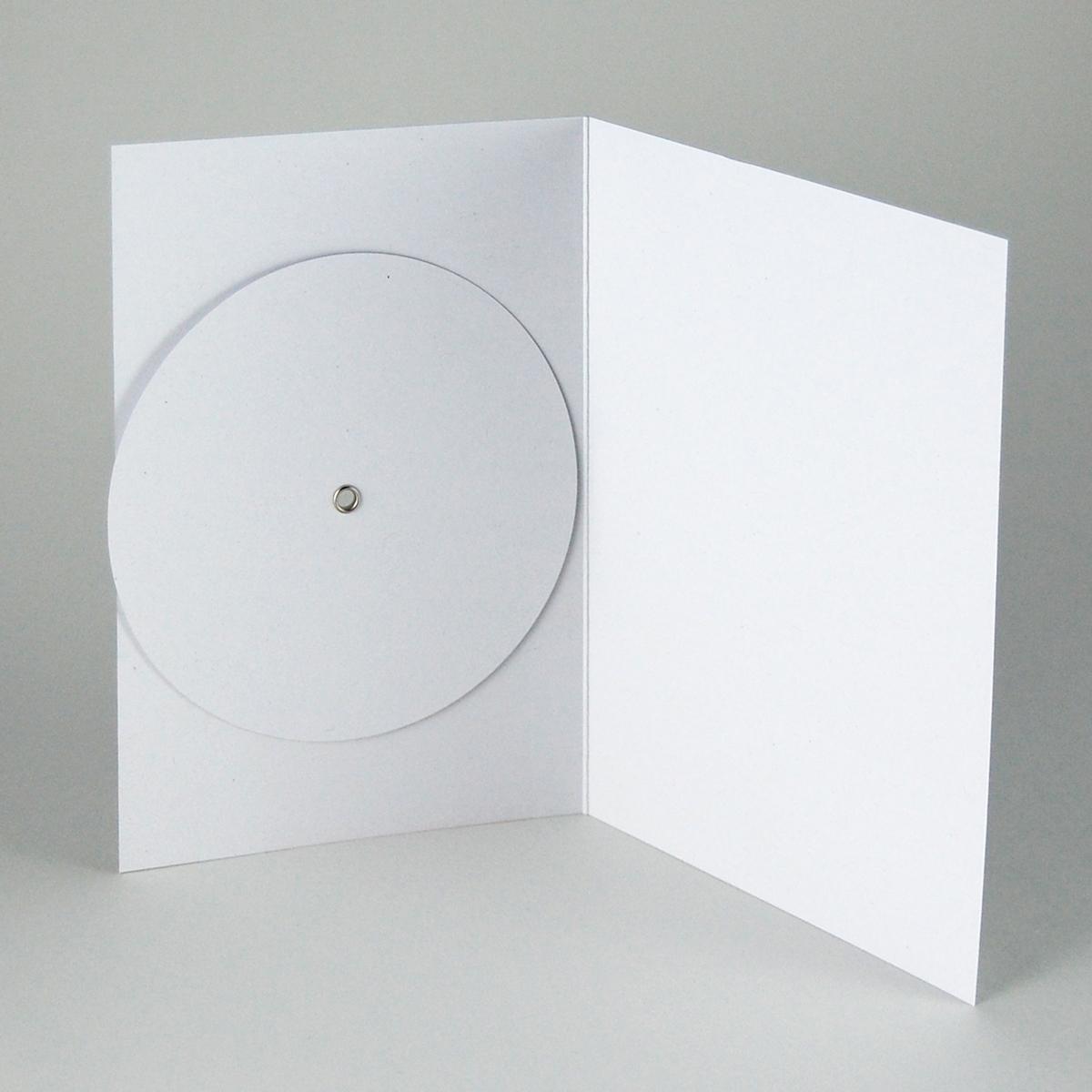 10er Set Recycling-Weihnachtskarten mit Umschlägen: Tattoos