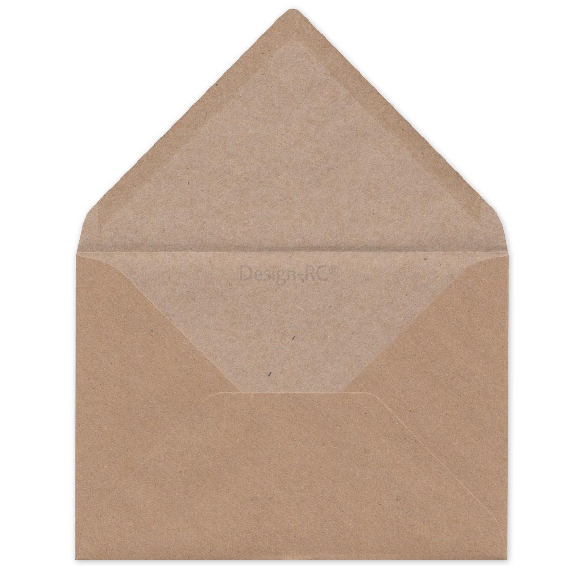 10er Set Recyclingkarten mit Umschlägen: Rock das Leben!