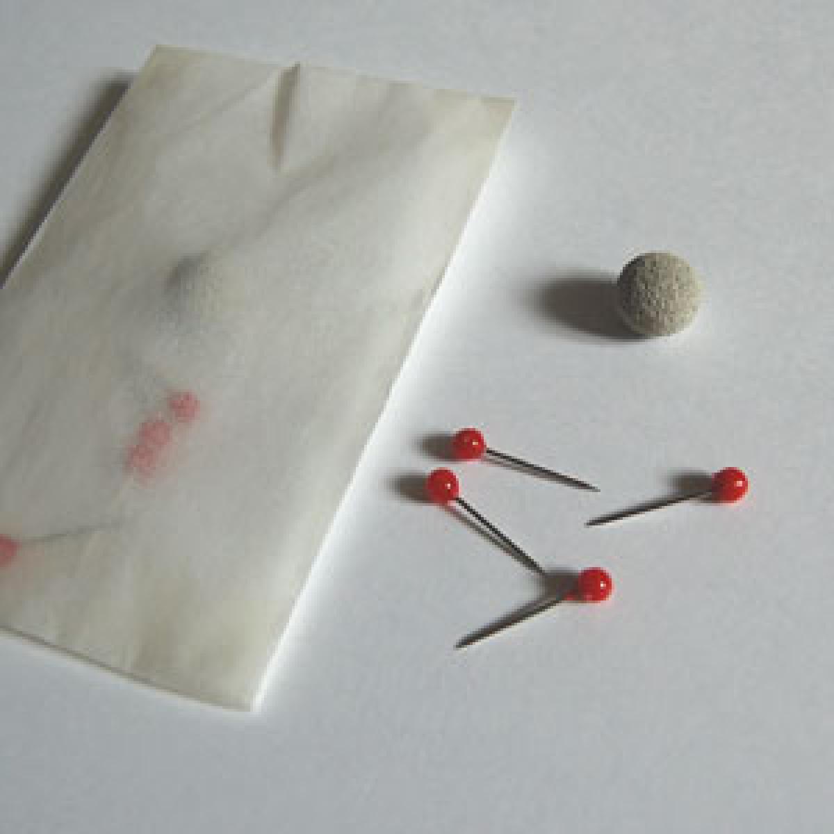 Fußball-Bastelbogen-Zubehör: Ball und Eckfahnen