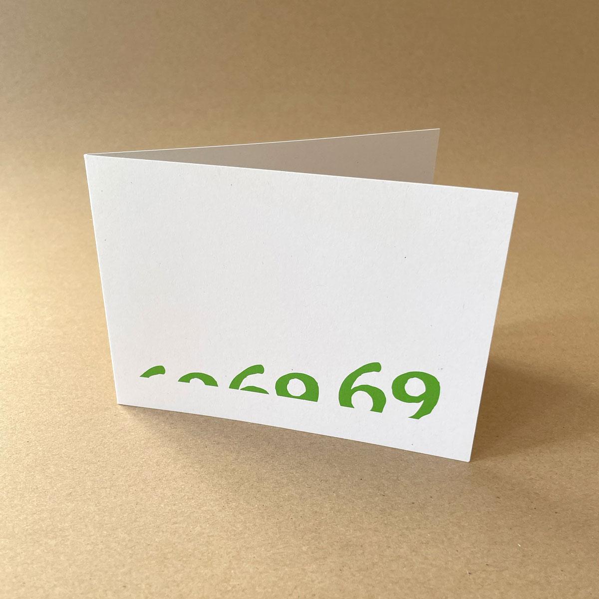 Einladungskarte / Glückwunschkarte: 69