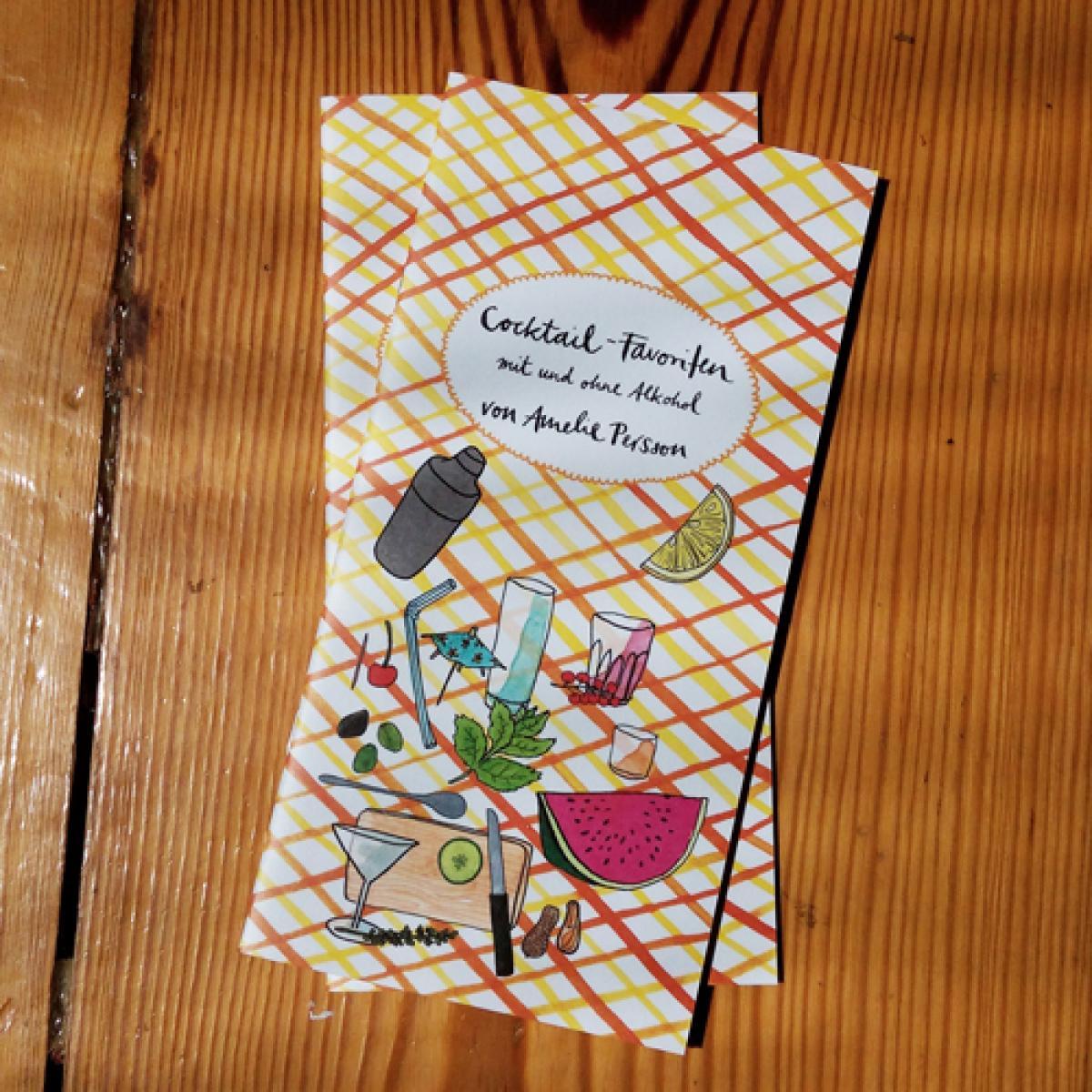 illustriertes Rezeptbüchlein: Cocktail-Favoriten mit und ohne Alkohol