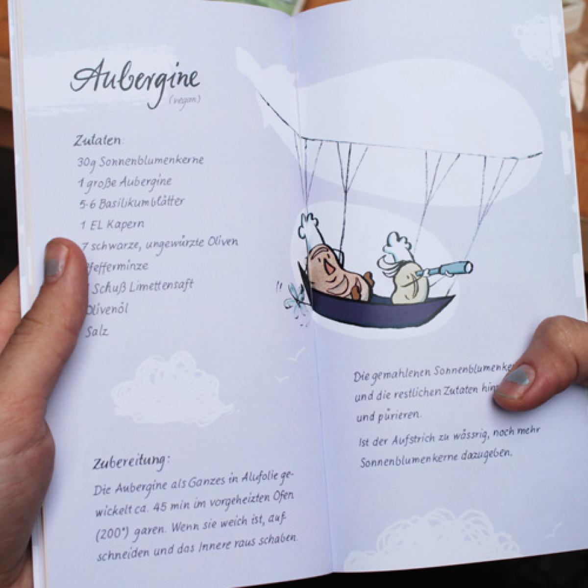 illustriertes Rezeptbüchlein: Frisch gestrichen!