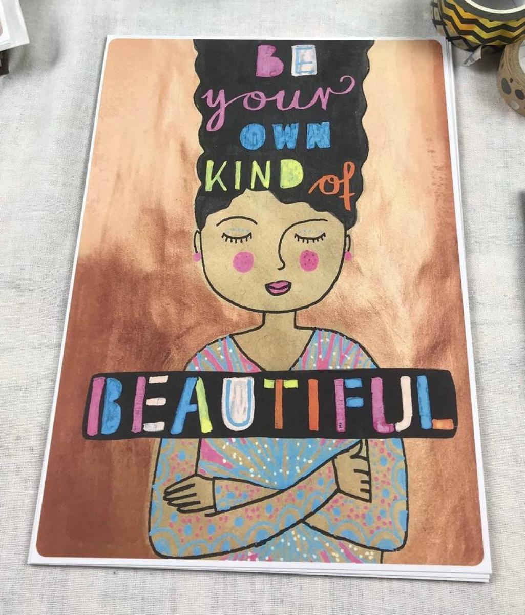 Miniposter / große Postkarten: Set mit 2 x 5 Drucken