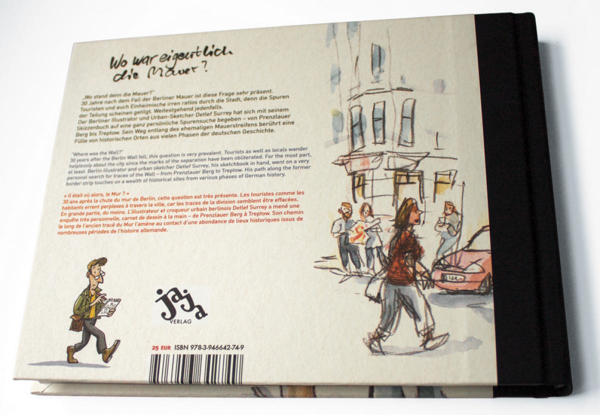 Skizzenbuch: Berlin - The Wall revisited