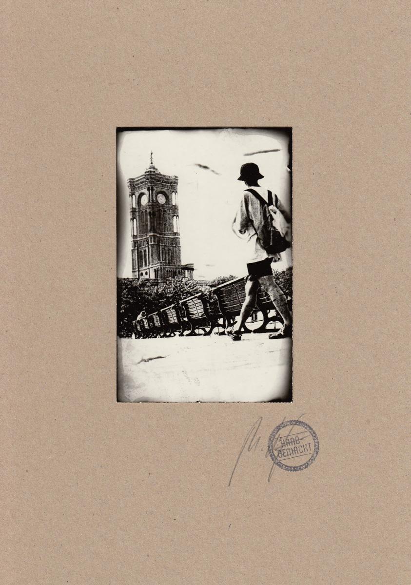 analoger Print: Rotes Rathaus, Berlin
