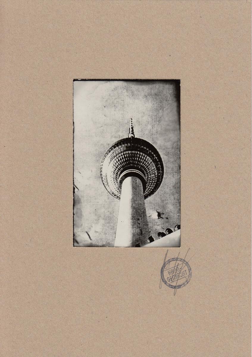 analoger Print: Fernsehturm II, Berlin