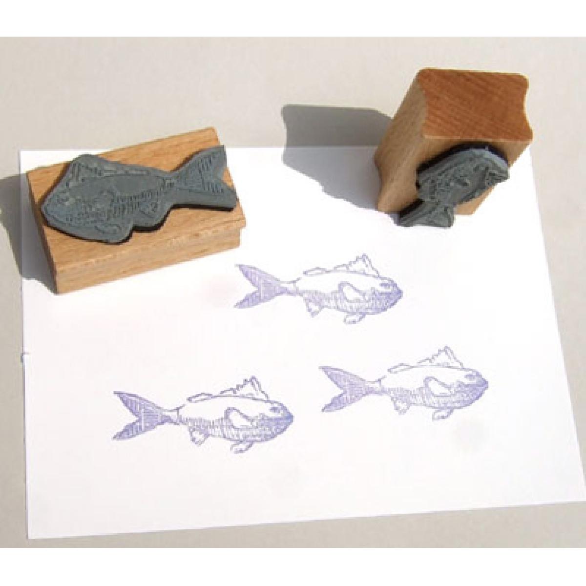 susilous Motiv-Stempel: Fieser Fisch