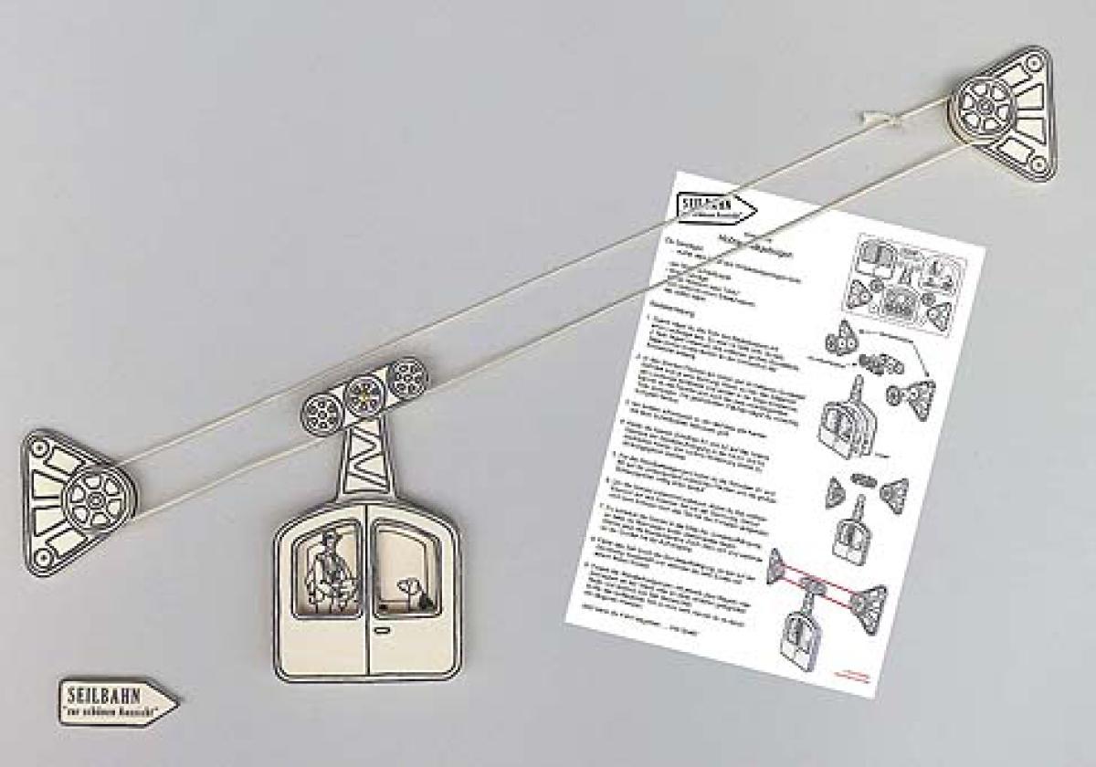 Aussägebogen: Seilbahn DIY