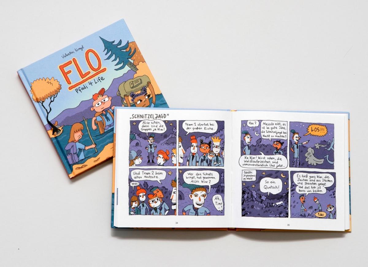 Comicbuch: FLO - Pfadi 4 life