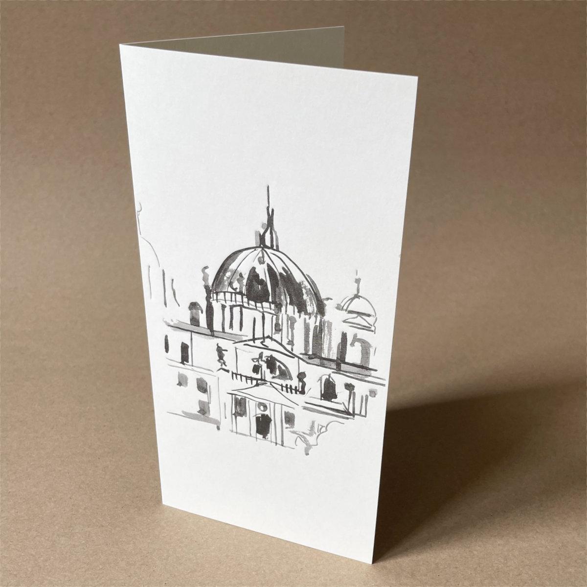 schlichte Grußkarte: Berliner Dom