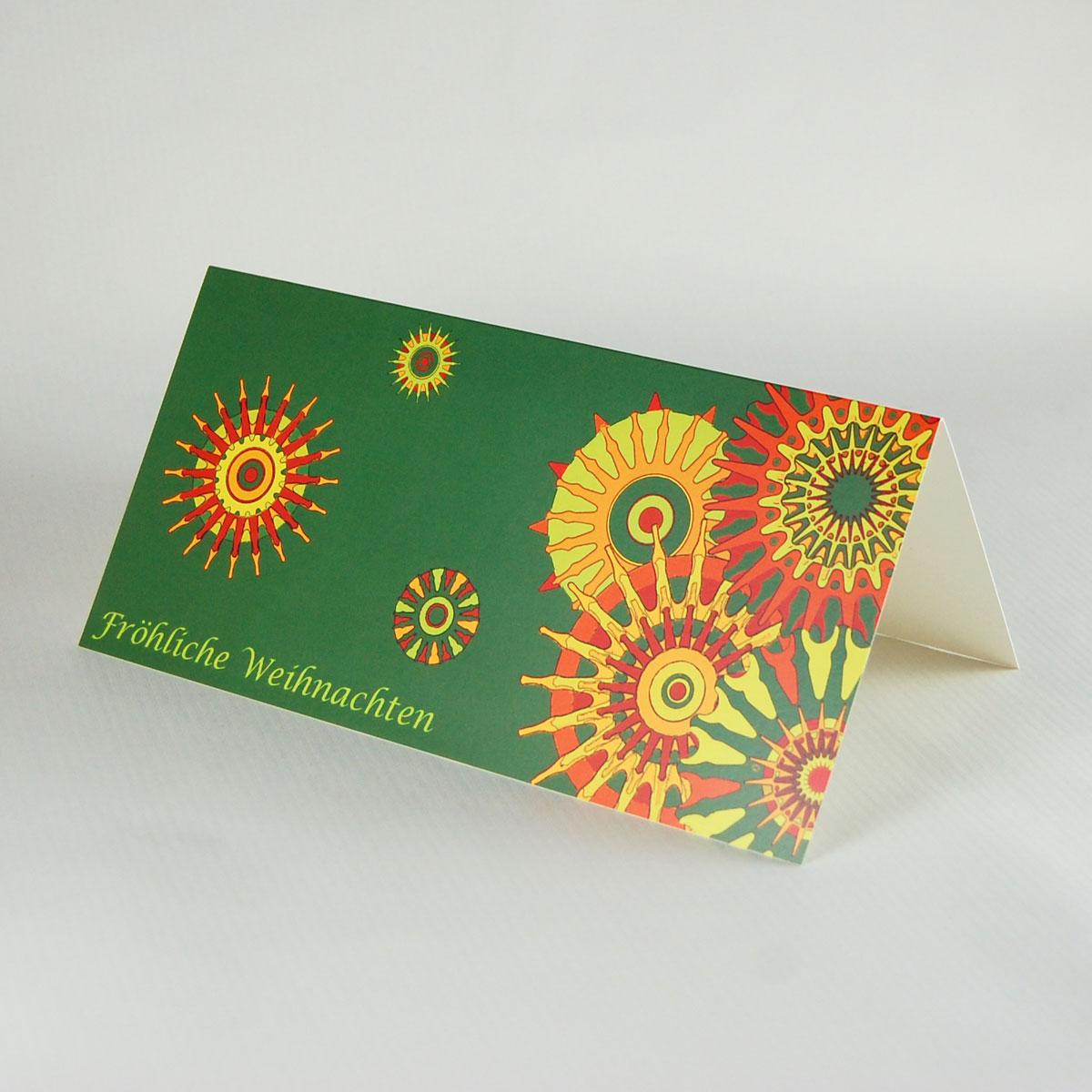 Weihnachtskarte: Fröhliche Weihnachten