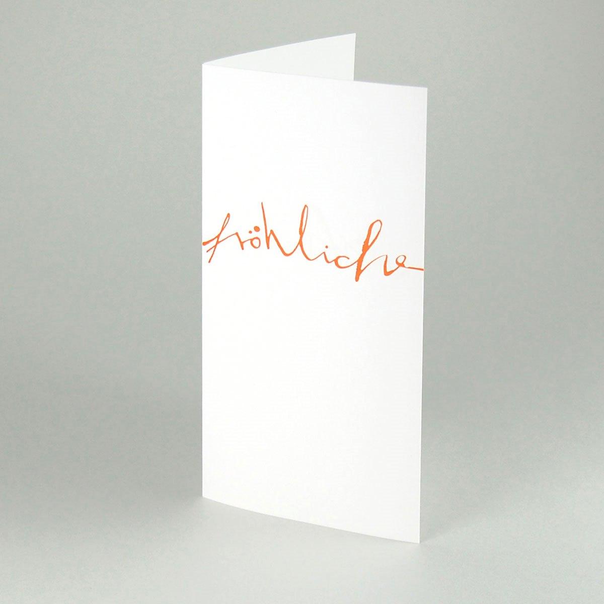 Weihnachtskarte: fröhliche weihnachten wünscht