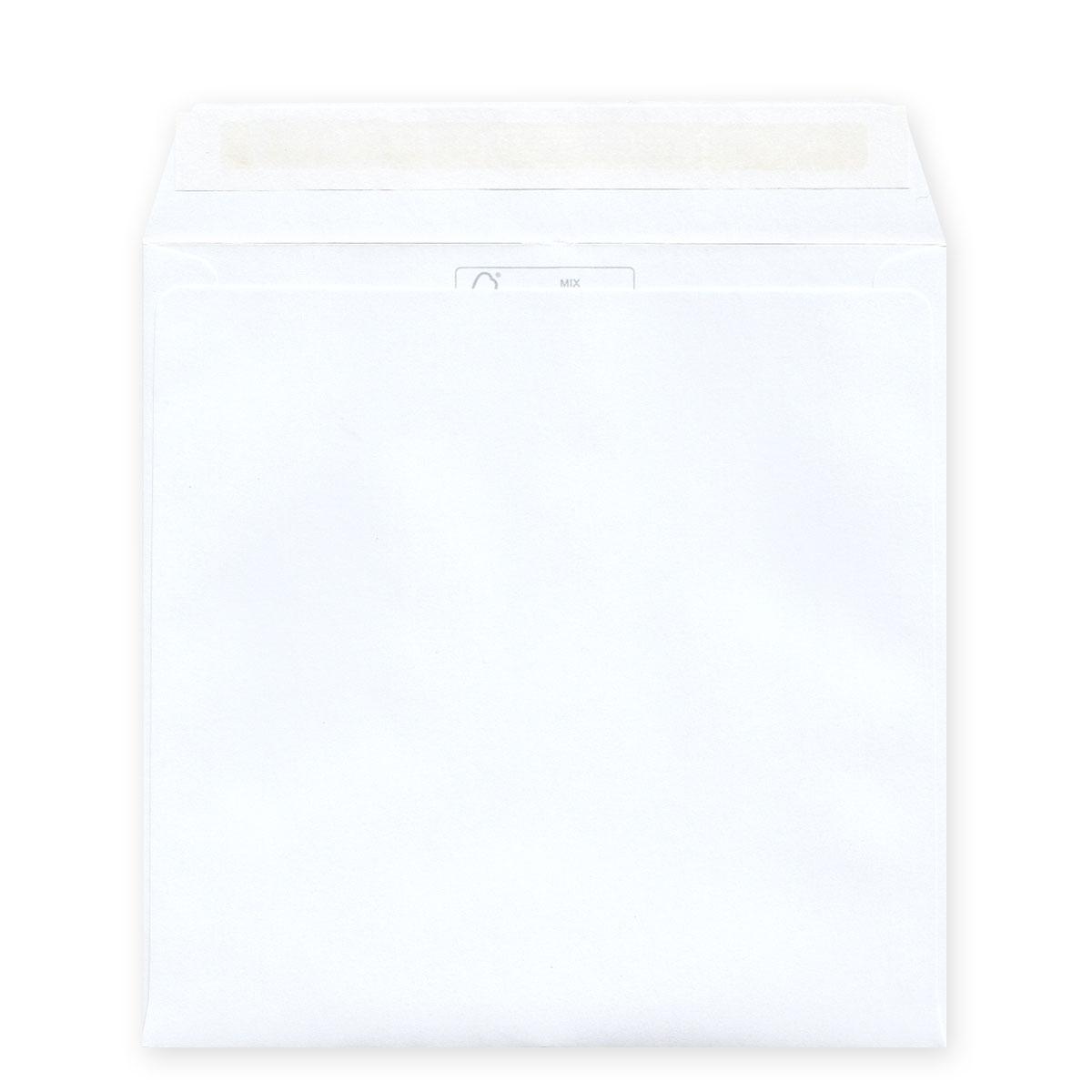 10er Set quadratische Weihnachtskarten mit Umschlägen