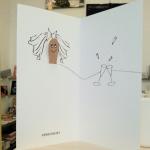 10er Set Hochzeitskarten mit Eisstiel: Verliebt, Verlobt - Verheiratet