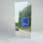 10er Set Weihnachtskarten mit Umschlägen: nächste Autobahn-Ausfahrt...