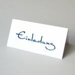 Einladungskarte: Einladung