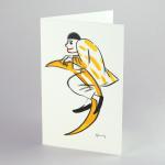 Grußkarte: Pierrot Lunaire