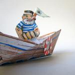 Bastelbogen: Kapitän Knutte