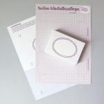 susilous Bastelbogen: Schachtel mit Medaillon