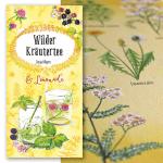 illustriertes Rezeptbüchlein: Wilder Kräutertee & Limonade